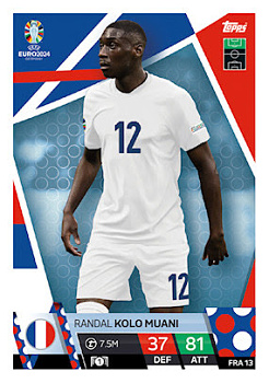 Randal Kolo Muani France Topps Match Attax EURO 2024 #FRA13